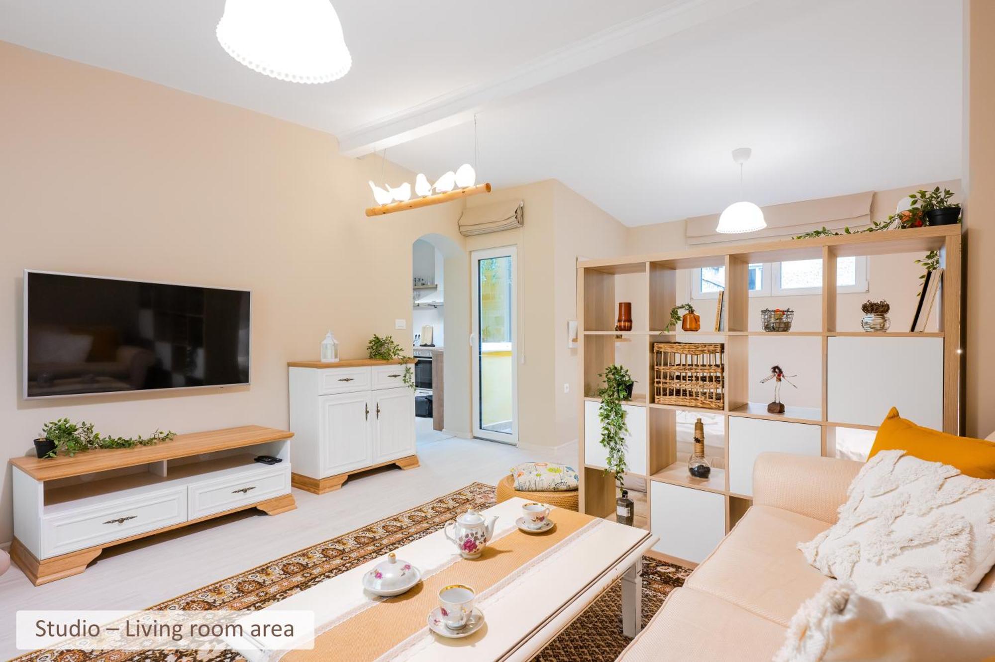 Super Central Stylish Suite & Studio With Shared Terrace By Flat Mаnager Sofia Luaran gambar